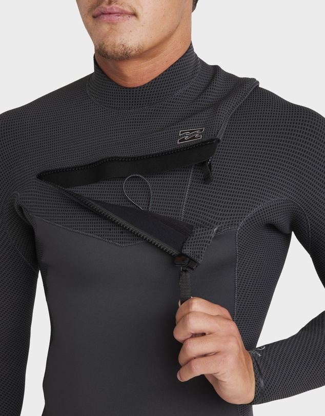 Billabong - Mens 3/2mm Revolution Natural Chest Zip Wetsuit