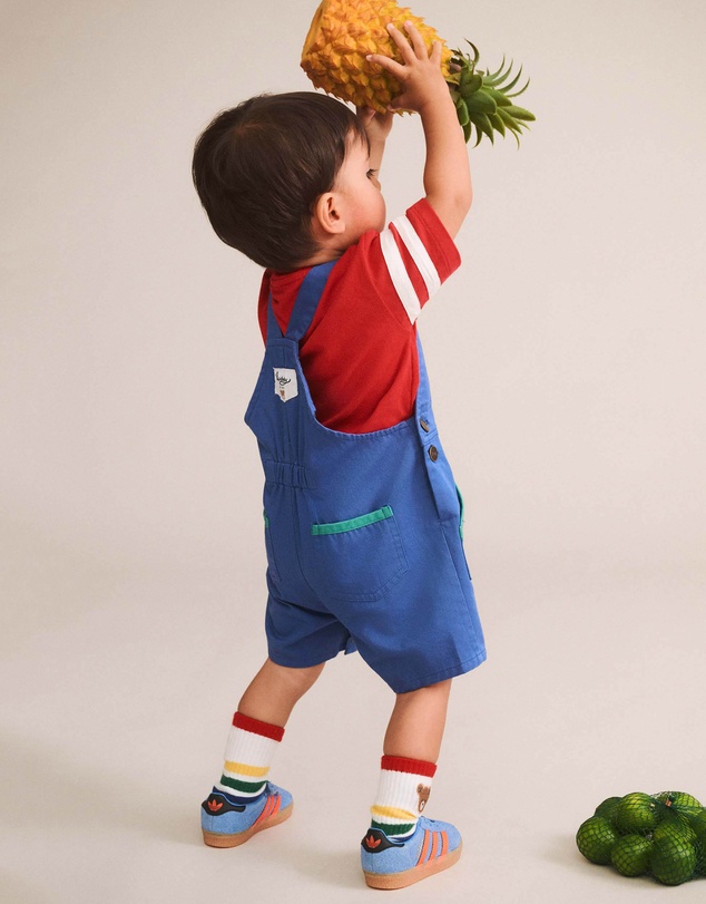 Huxbaby - Cobalt Hux Shortall - Babies-Kids