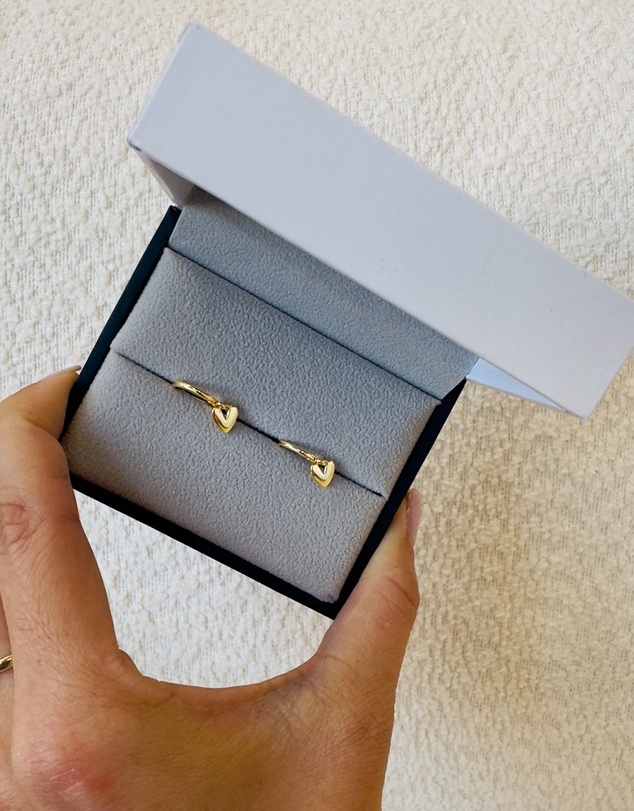 Pastiche - Gold Amara Huggies Gold Plated 925 Sterling silver Earrings