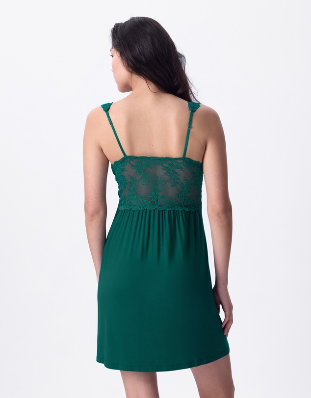 Bras N Things - Kaede Slip - Dark Green