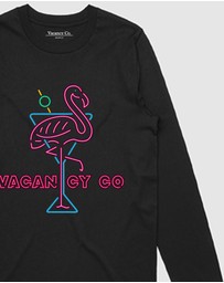 Vacancy Co - Flamingo Club Long Sleeve - Youth