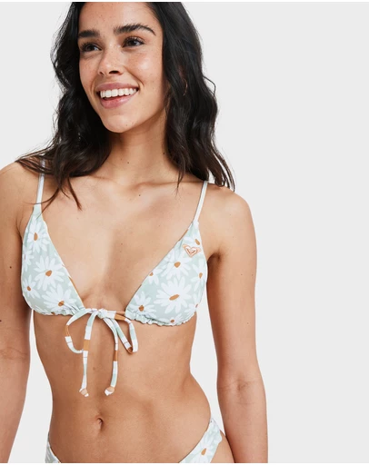 Roxy - Womens Dream Floral Tiki Tri Bikini Top
