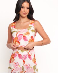 Petal & Pup - Dahliae Top - Everlyn Print