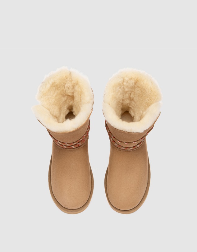 EVERAU - Australian Shepherd Ugg Carmont Double Faced Sheepskin Upper UGG Boots