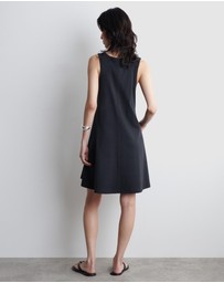COS - Cotton-Jersey Mini Swing Dress