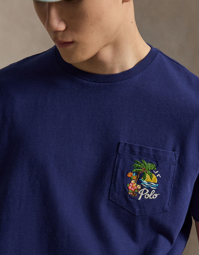 Polo Ralph Lauren - Classic Fit Embroidered Jersey T-Shirt