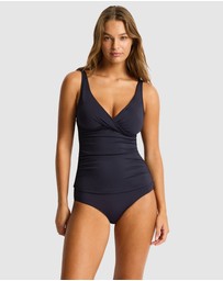 Sea Level Australia - Essentials Cross Front Tankini Top