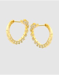 Georgini - Sydney Soirée Fairwater Point Piper Earrings Gold