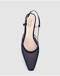Edward Meller - DELILAH75 Mesh Slingback Pump