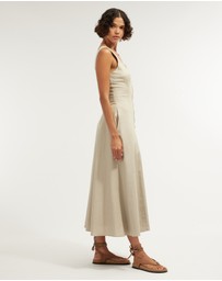 Amelius - Lucie Buttoned Midi Dress