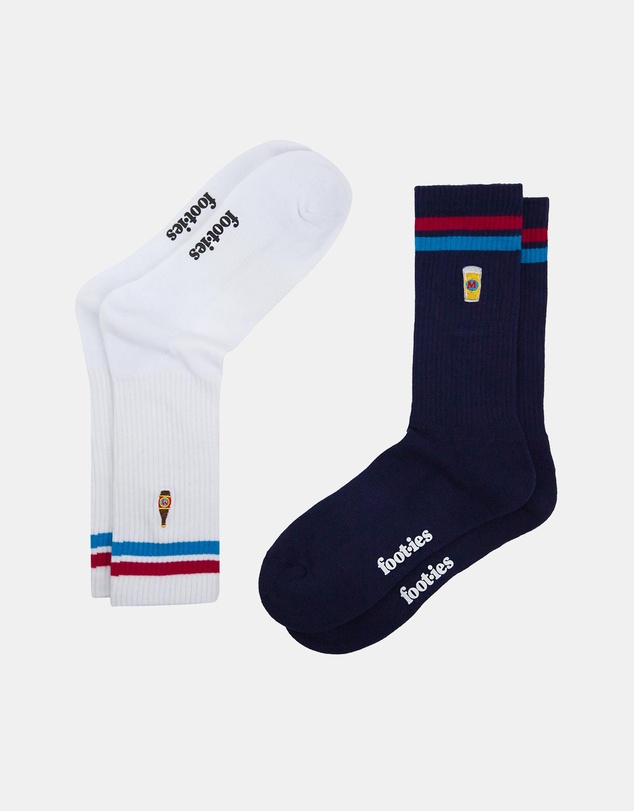 American Needle - Melbourne Bitter Bottle Pint Sneaker Sock 2 Pack