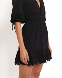 Petal & Pup - Estella Mini Dress - Black