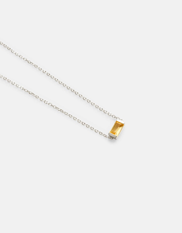Kirstin Ash - Baguette Birthstone Bracelet November Citrine
