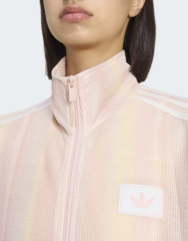 adidas Originals - ADIDAS ORIGINALS SUMMER GLOW KNITTED FIREBIRD TRACK TOP Womens