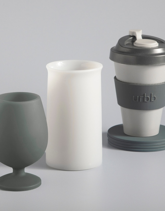porter green - ciss | unbreakable silicone coasters