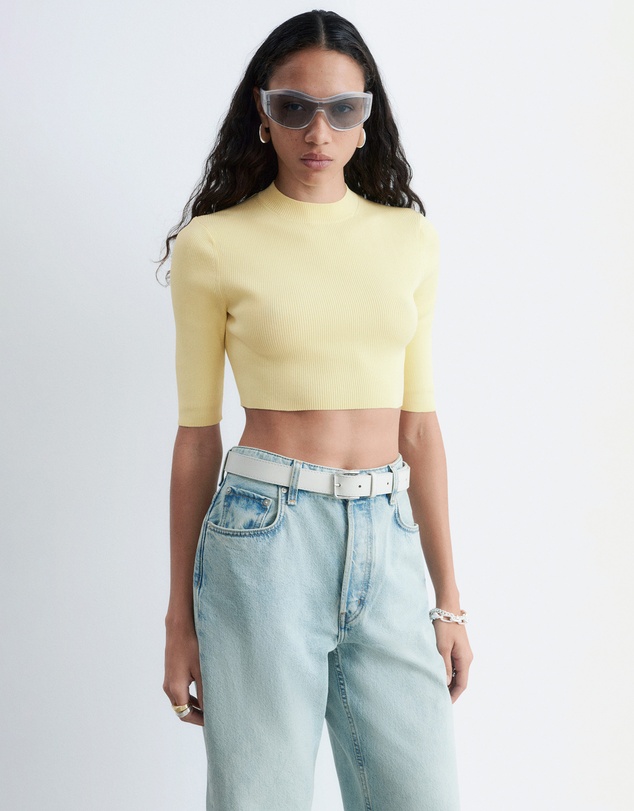 & Other Stories - Slim-Fit Cropped T-Shirt