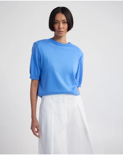 Oxford - Leeta Cashmere Blend Shldr Pad Knit