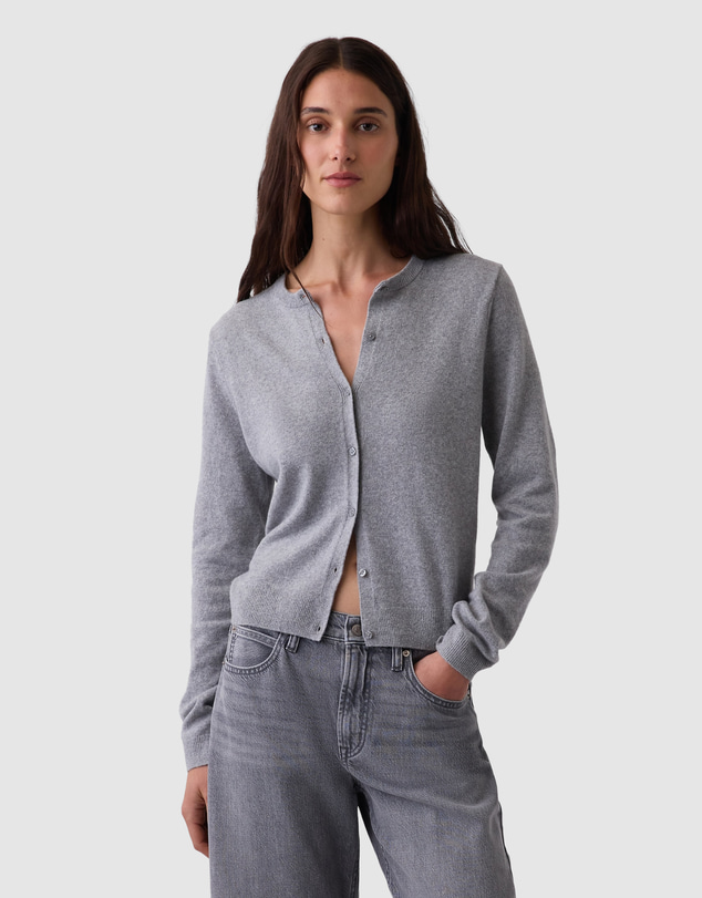 GAP - Cashsoft Cropped 90s Cardigan