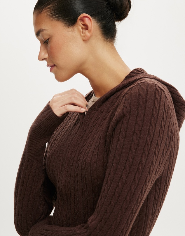 Cotton On - Everfine Hooded Knit