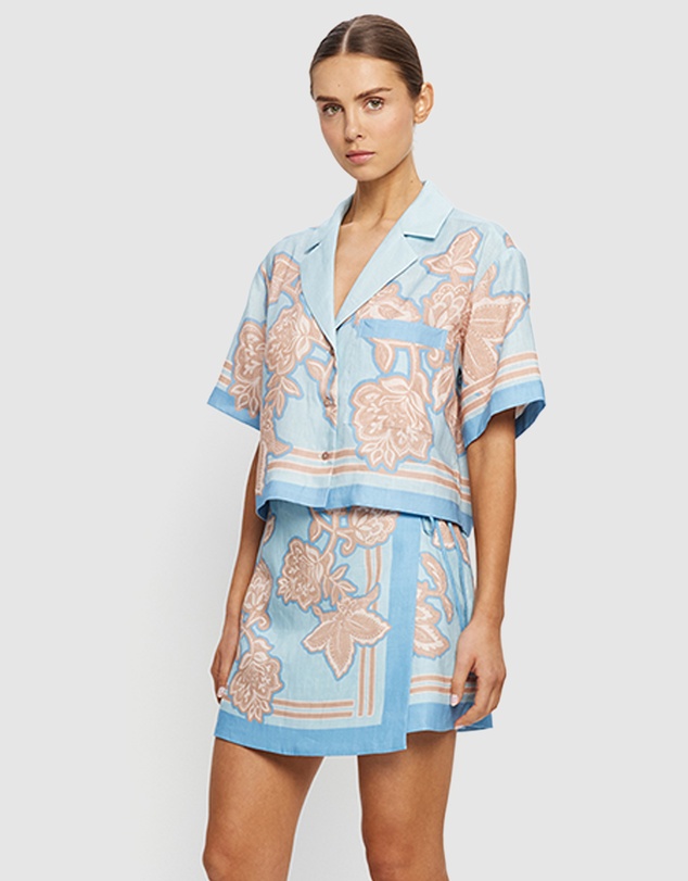KIVARI - Coco Cropped Shirt