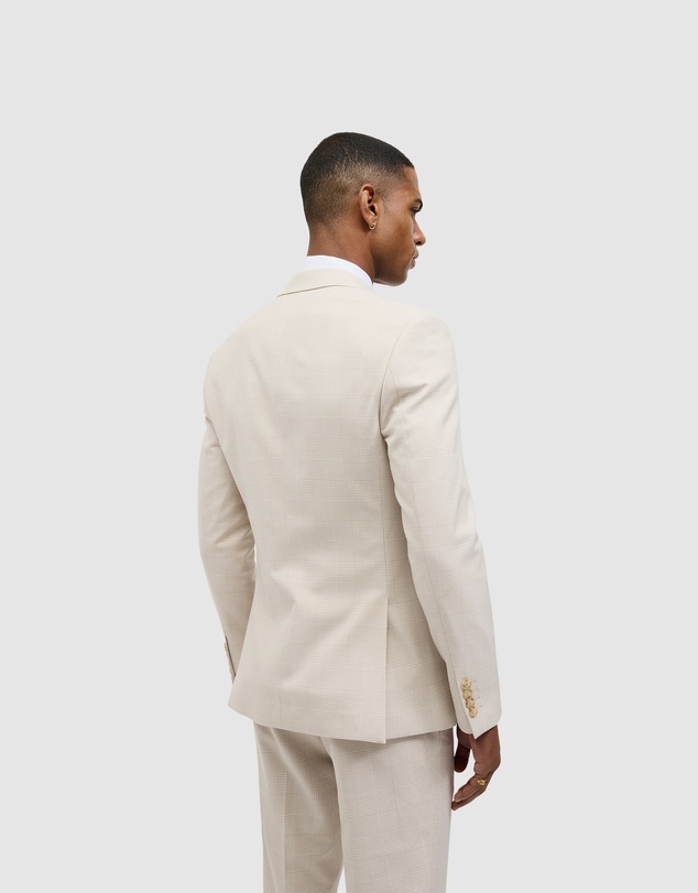 Politix - Prince Of Wales Check Tailored Jacket
