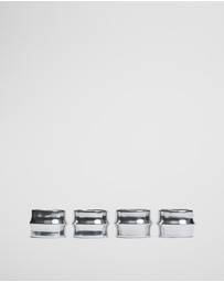 Country Road - Moore Napkin Ring Set Of 4
