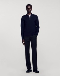 Sandro - Zip Sweater Sweater