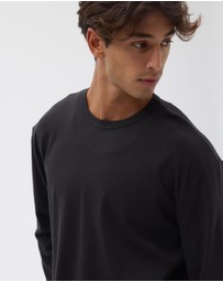 AERE - Relaxed Long Sleeve Cotton Tee