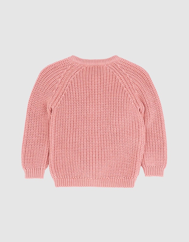 Bebe by Minihaha - Gemma Organic Chunky Rib Cardigan - Babies