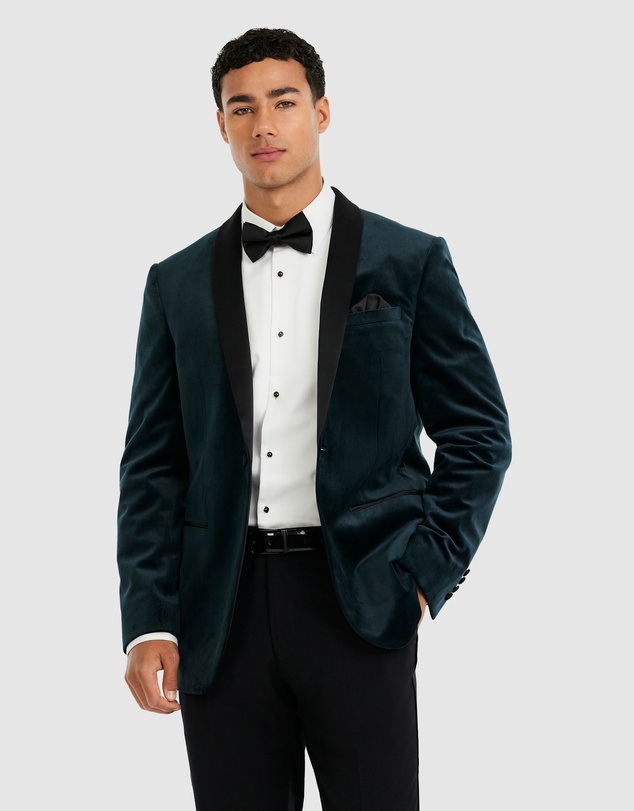 Tarocash - Maxiano Velvet Tuxedo Jacket