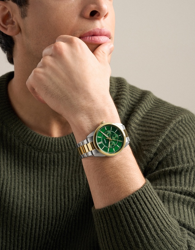 Fossil - Pearson Two Tone Multifunction Watch