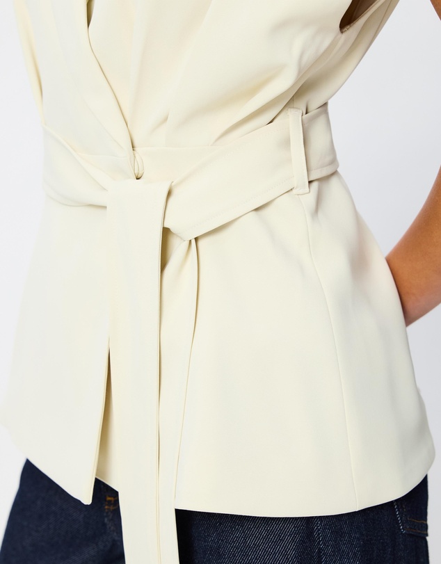 Tussah - Calista Draped Collar Jacket
