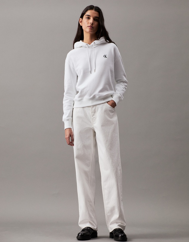 Calvin Klein Jeans - Cotton Blend Fleece Hoodie