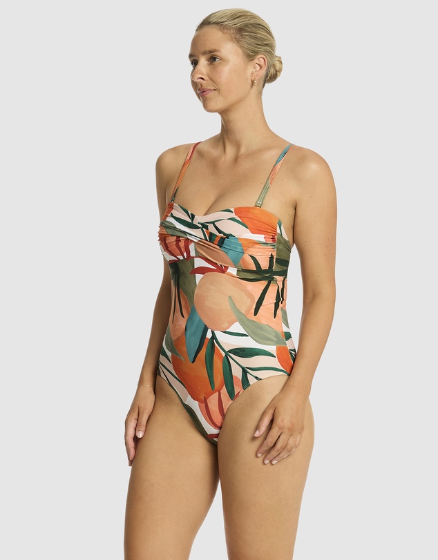Sea Level Australia - Tropaluxe Twist Bandeau One Piece