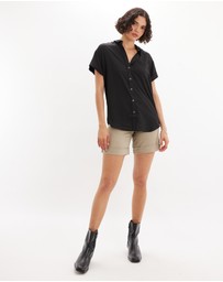 Amelius - Muriel Buttond Short Sleeve Shirt