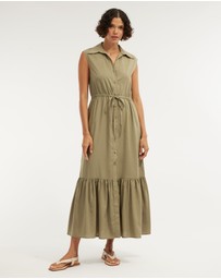 Amelius - Kate Buttoned Maxi Dress