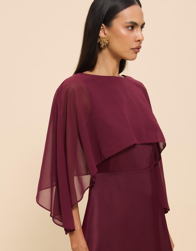 CHANCERY - Nicole Cape Mini Dress