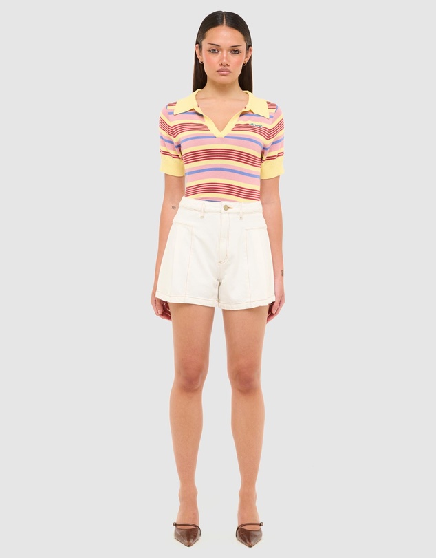 Abrand - 94 High Pleated Shorts - ICONIC EXCLUSIVE