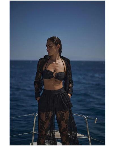 Bardot - Aleida Oversized Lace Shirt