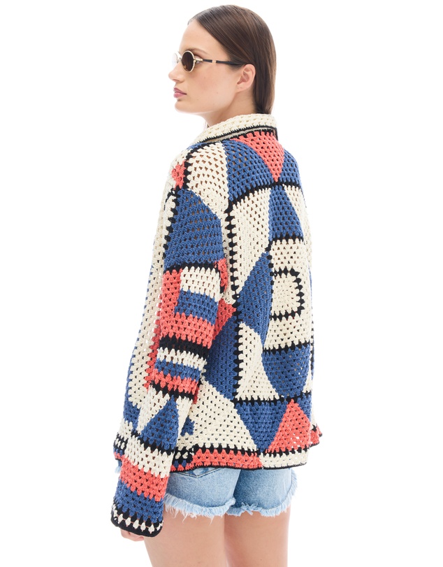 THE TALES - Hand Knitted Crochet Cardigan