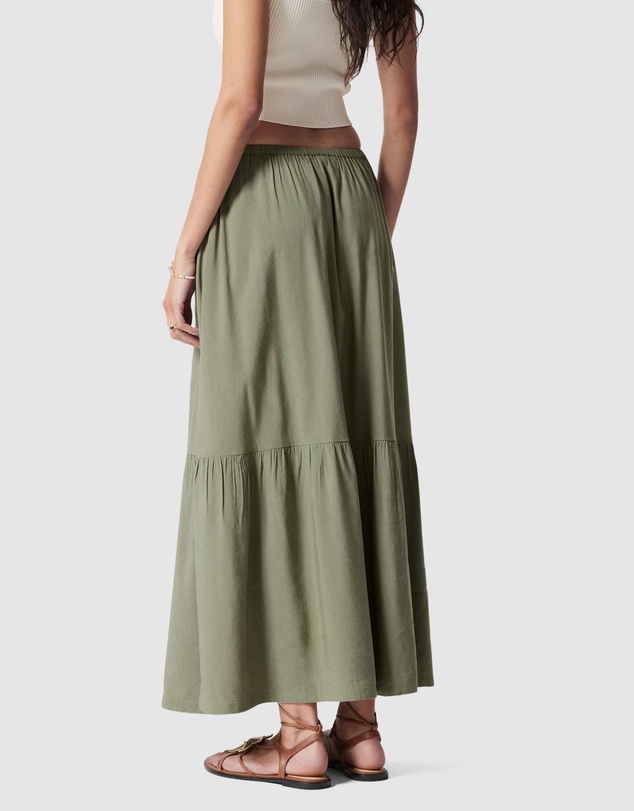 & Other Stories - Tiered Midi Skirt