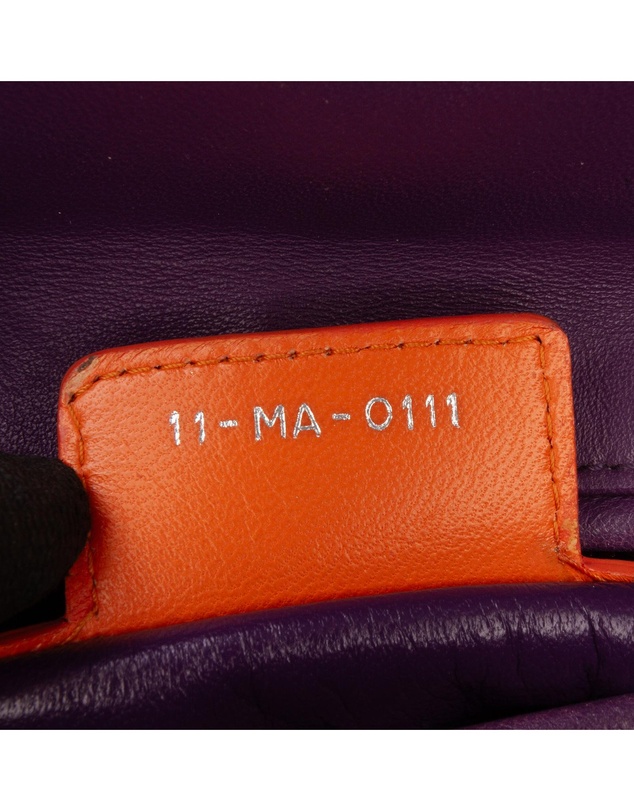 Pre-Loved by Azura Reborn - Pre-Loved Medium Tricolor Lambskin Cannage Lady Dior