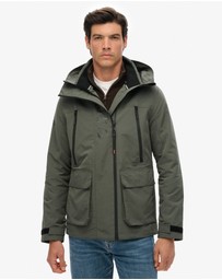 Superdry - Slim Fit Hood Ultimate Embroidered Windbreaker