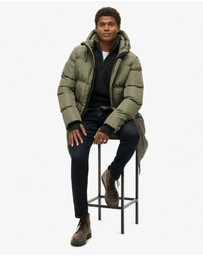 Superdry - Hooded Sports Puffer Mid Jacket
