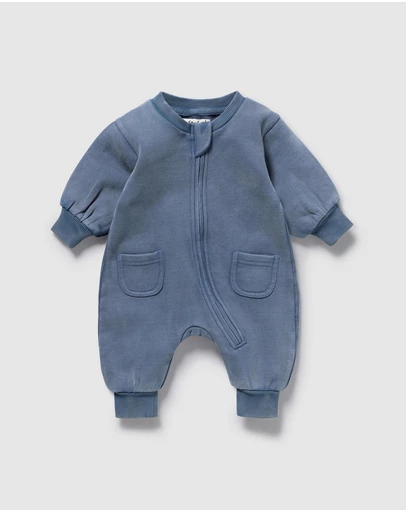 Wilson & Frenchy - Organic Terry Growsuit - Babies