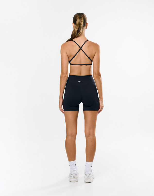 STAX. - Midi Bike Shorts Airlyte - Black