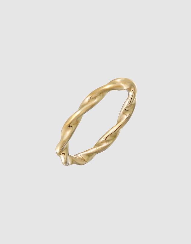 Elli Jewelry - Ring Twisted Brass Collection