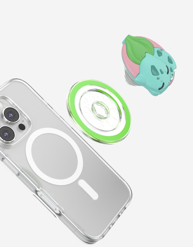 PopSockets - Pokemon PopGrip MagSafe Phone Grip Holder + Magnetic Adapter Ring