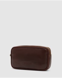 Republic of Florence - Marcus Brown Leather Carry Pouch