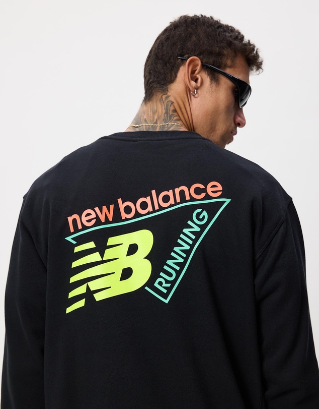 New Balance - Classic Tri-Logo French Terry Crew